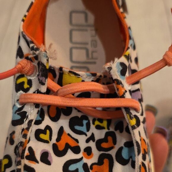 Colorful Heart Pattern Kids Shoes - Picture 7 of 8